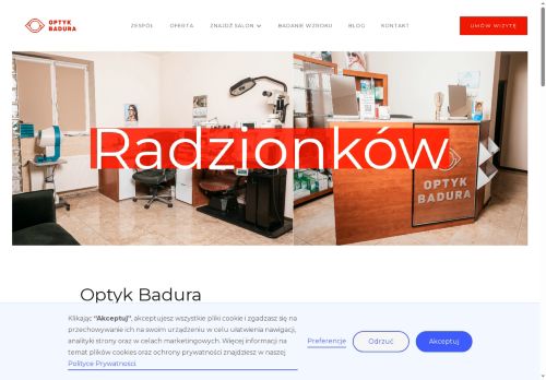 opinie Optyk Badura | Radzionków - okulista i badanie wzroku